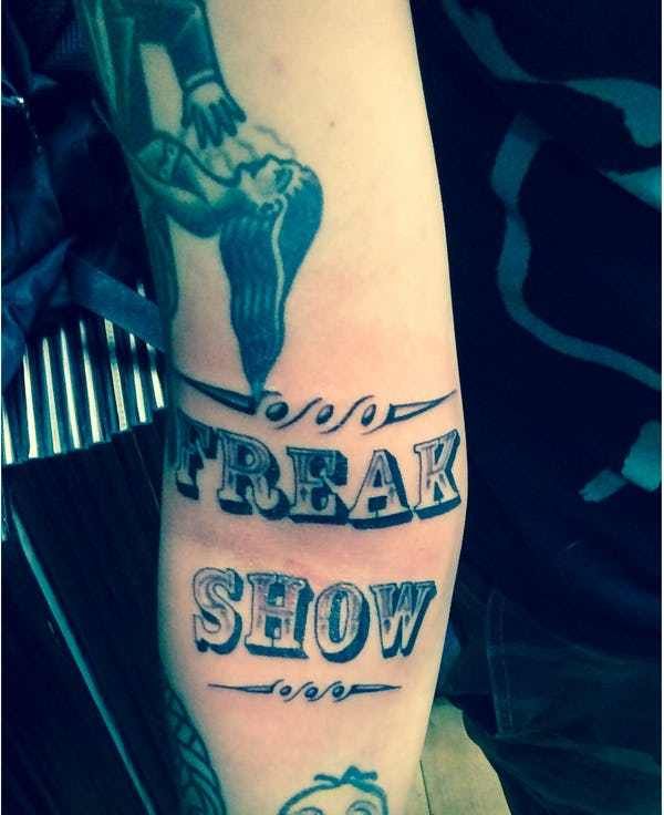 Goth Tattoo 124