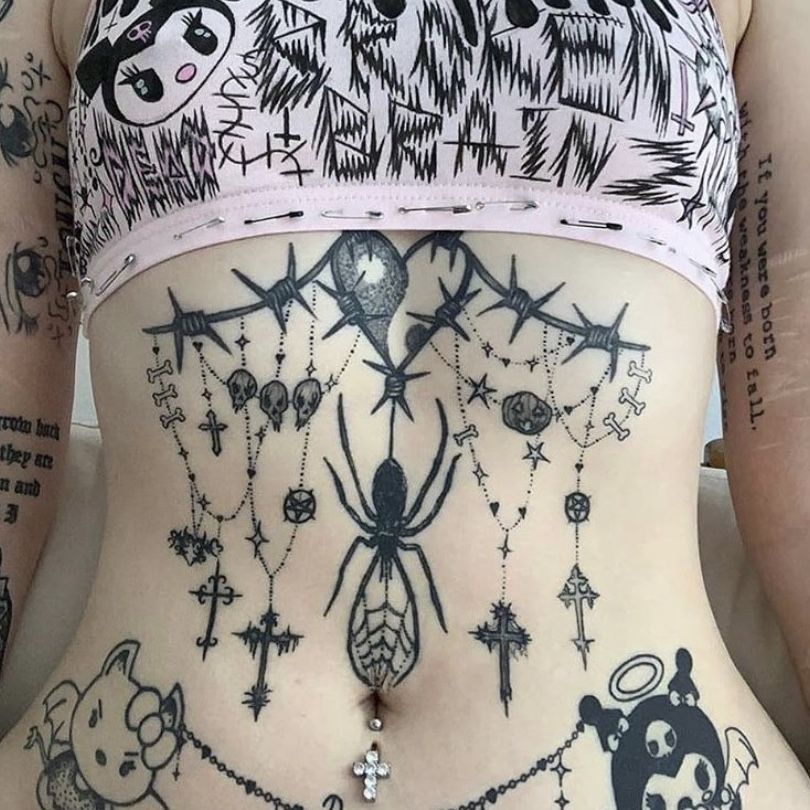 Goth Tattoo 195