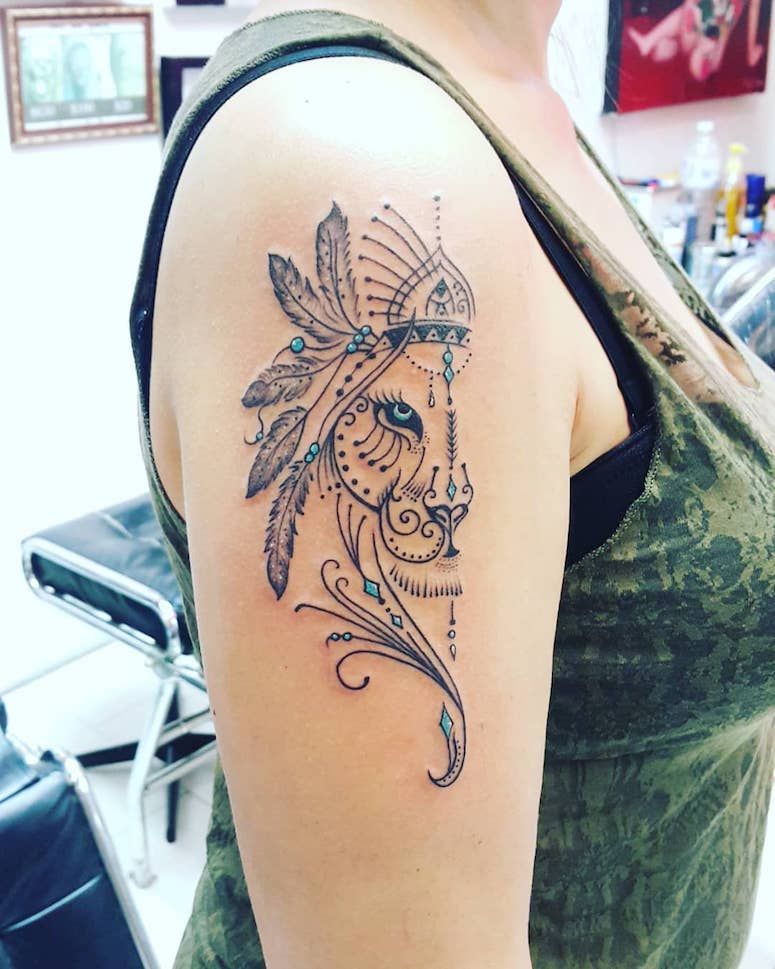 Lioness Tattoo 102