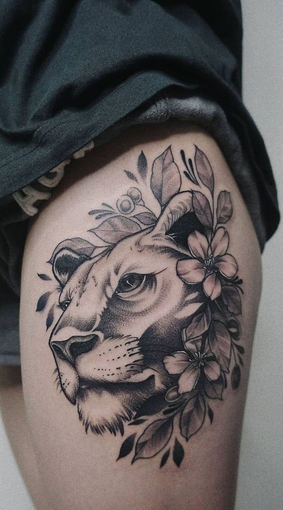 Lioness Tattoo 114
