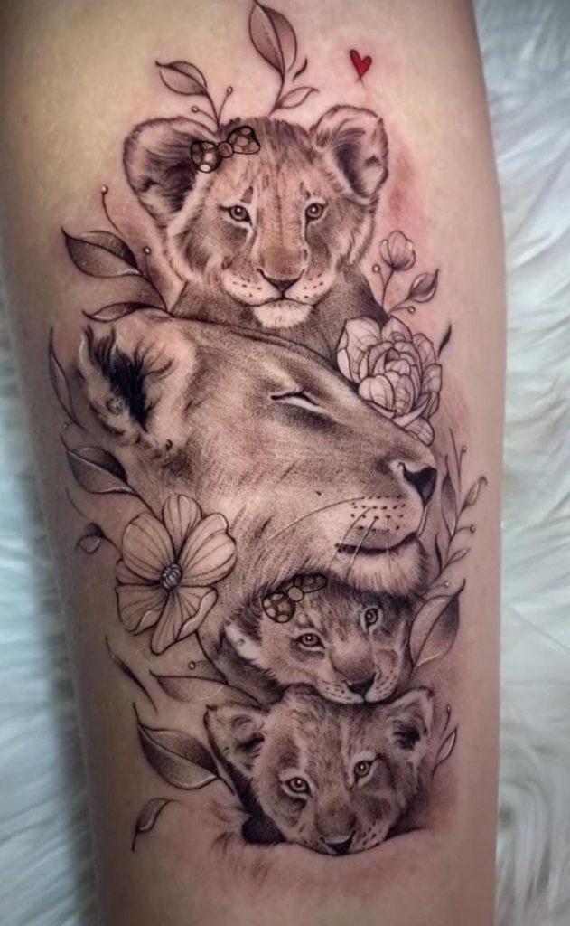 Lioness Tattoo 115