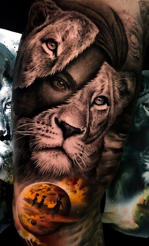Lioness Tattoo 12