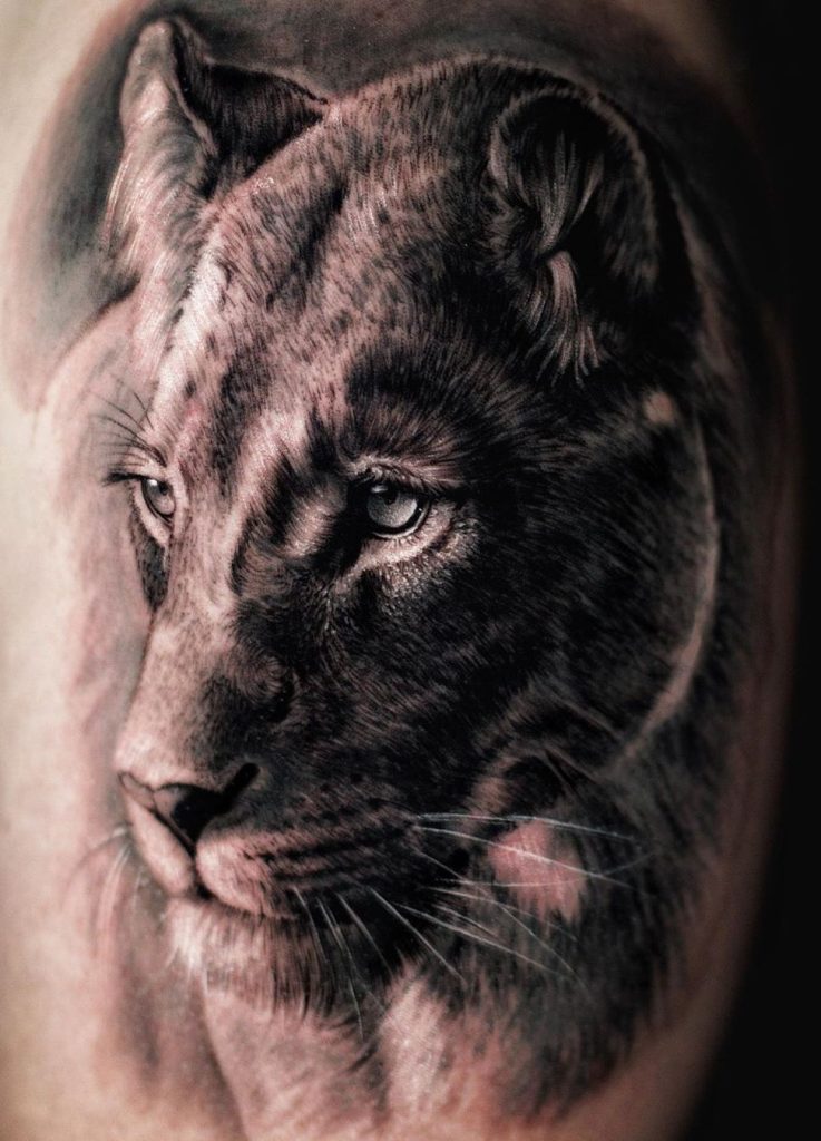 Lioness Tattoo 120