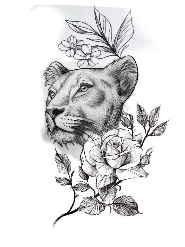 Lioness Tattoo 122