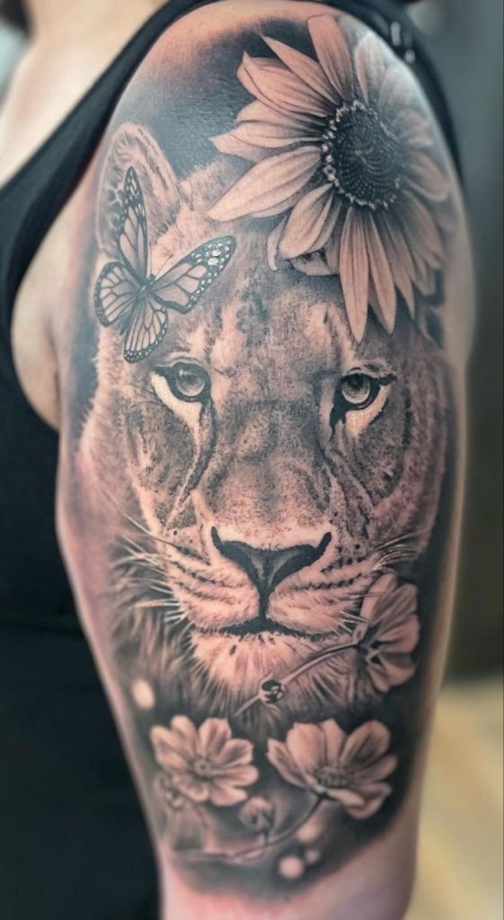 Lioness Tattoo 124