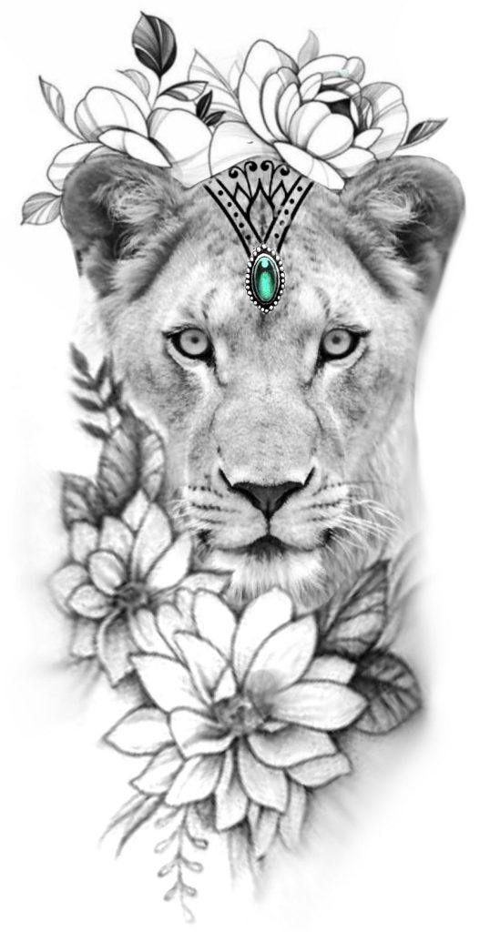 Lioness Tattoo 125
