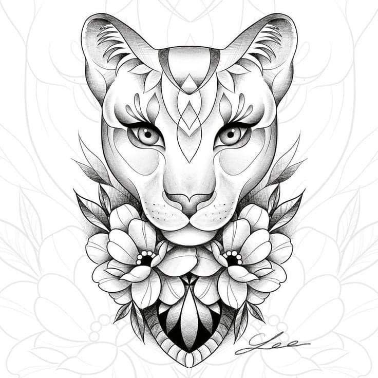 Lioness Tattoo 126