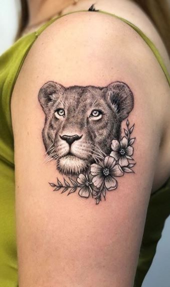 Lioness Tattoo 13