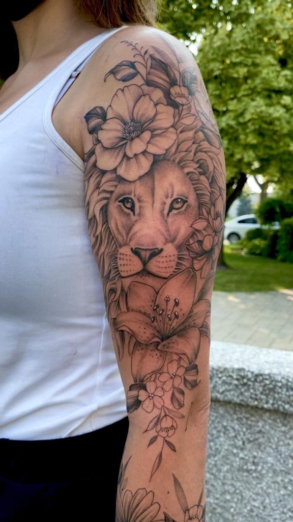 Lioness Tattoo 130