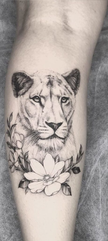 Lioness Tattoo 132