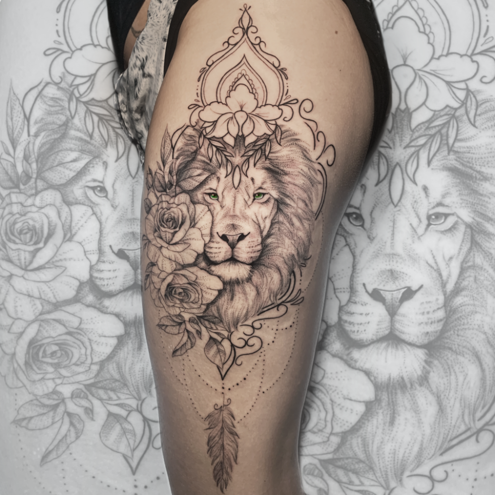 Lioness Tattoo 14