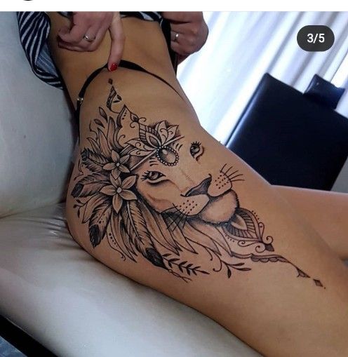 Lioness Tattoo 141