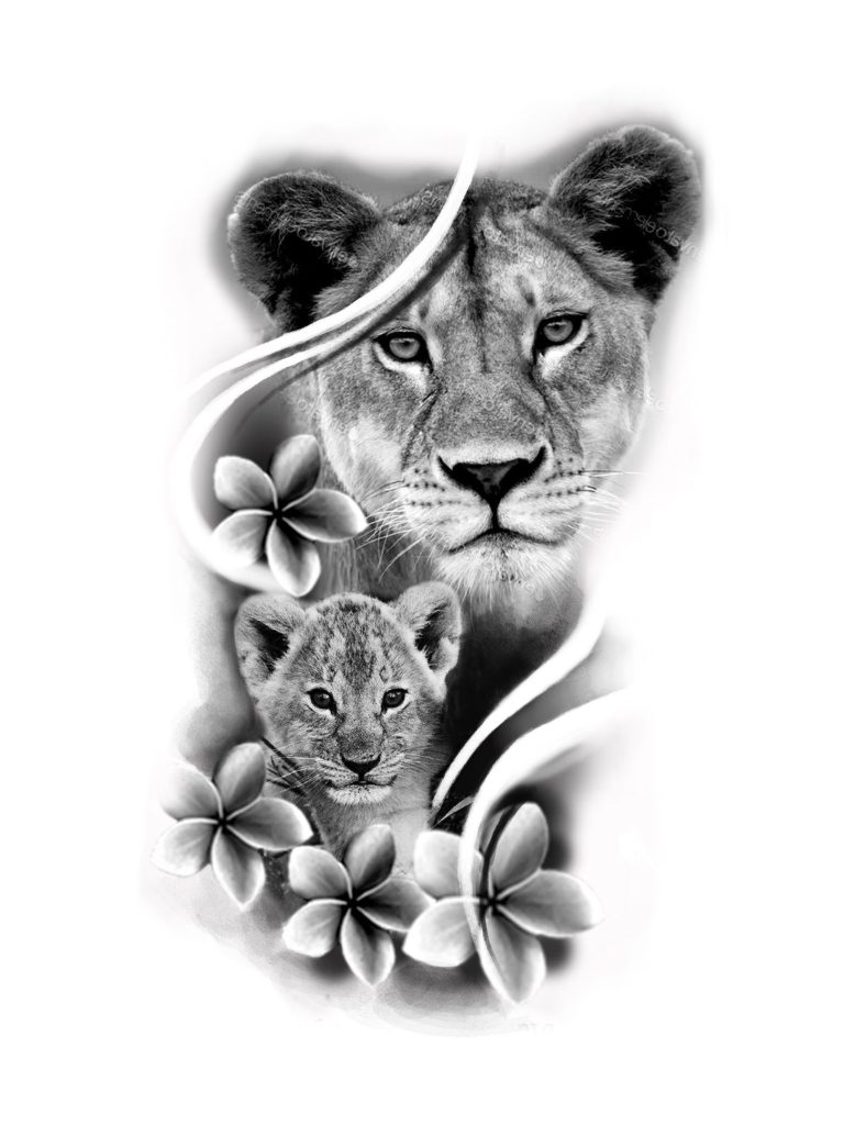 Lioness Tattoo 145