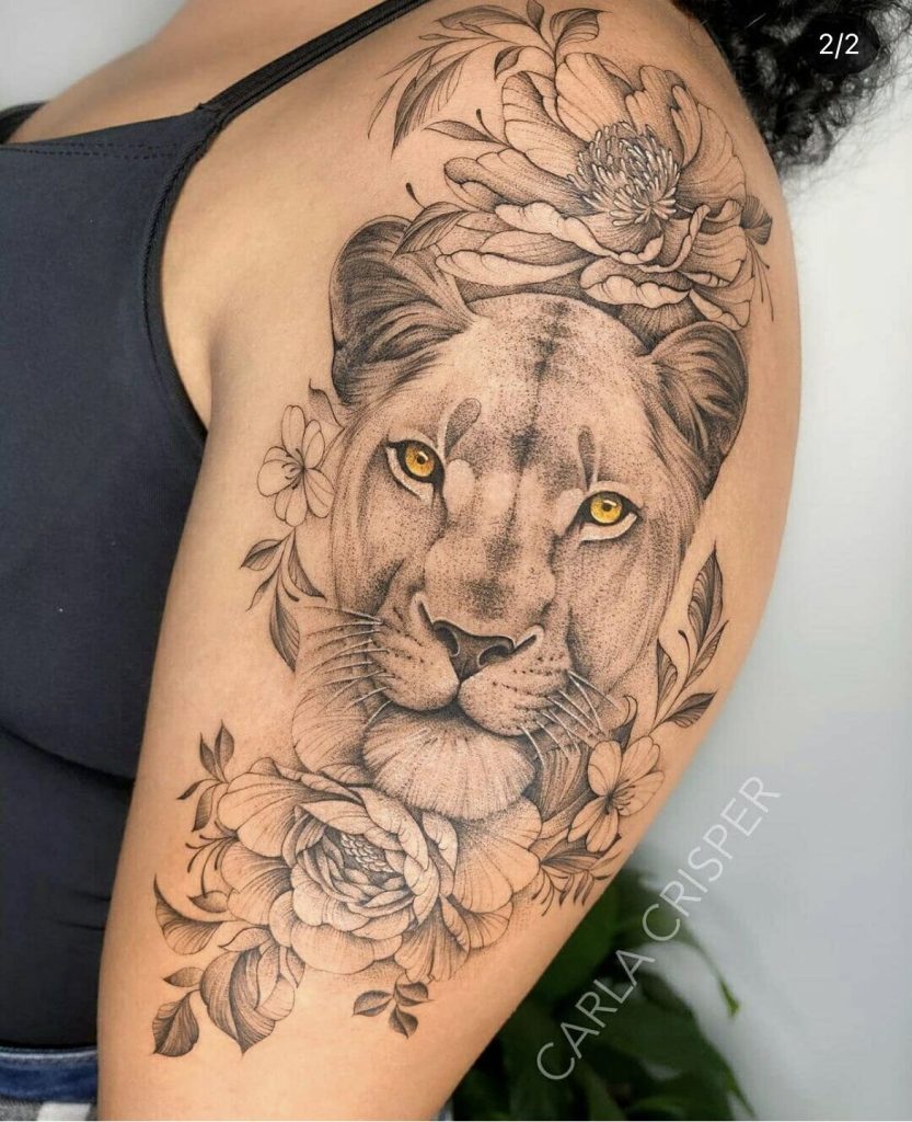 Lioness Tattoo 152