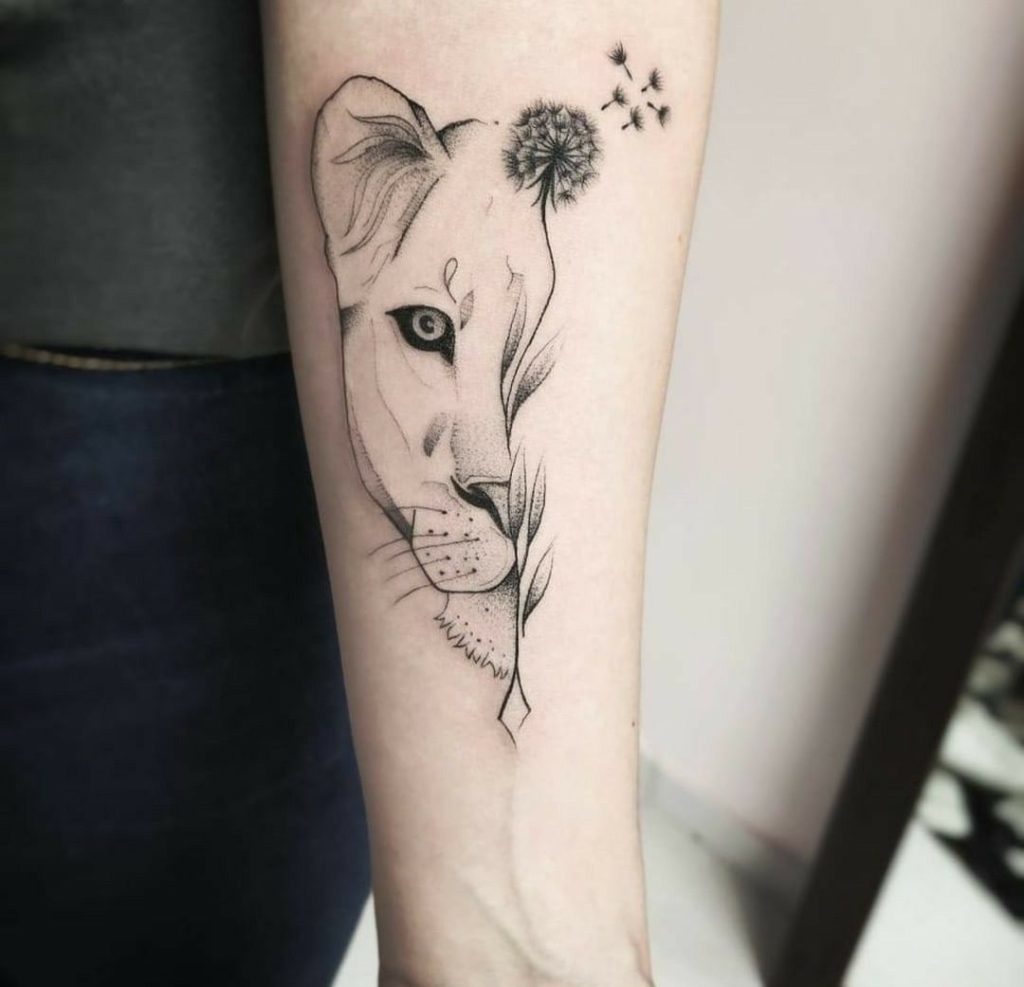 Lioness Tattoo 154