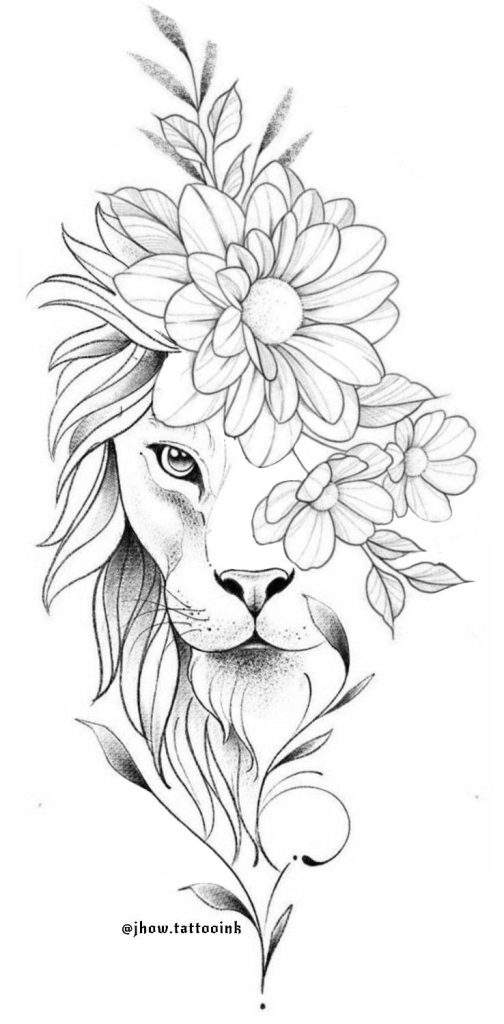 Lioness Tattoo 155