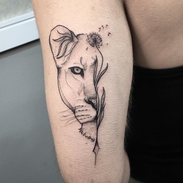 Lioness Tattoo 157