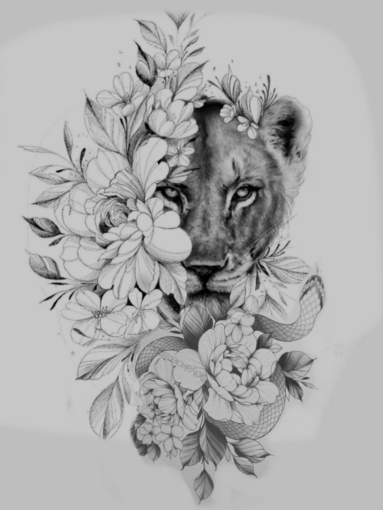 Lioness Tattoo 159