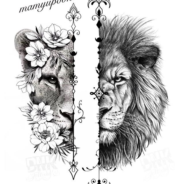 Lioness Tattoo 160