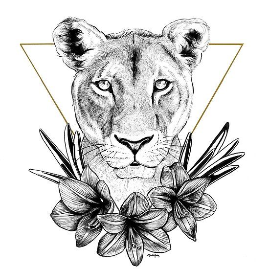 Lioness Tattoo 162