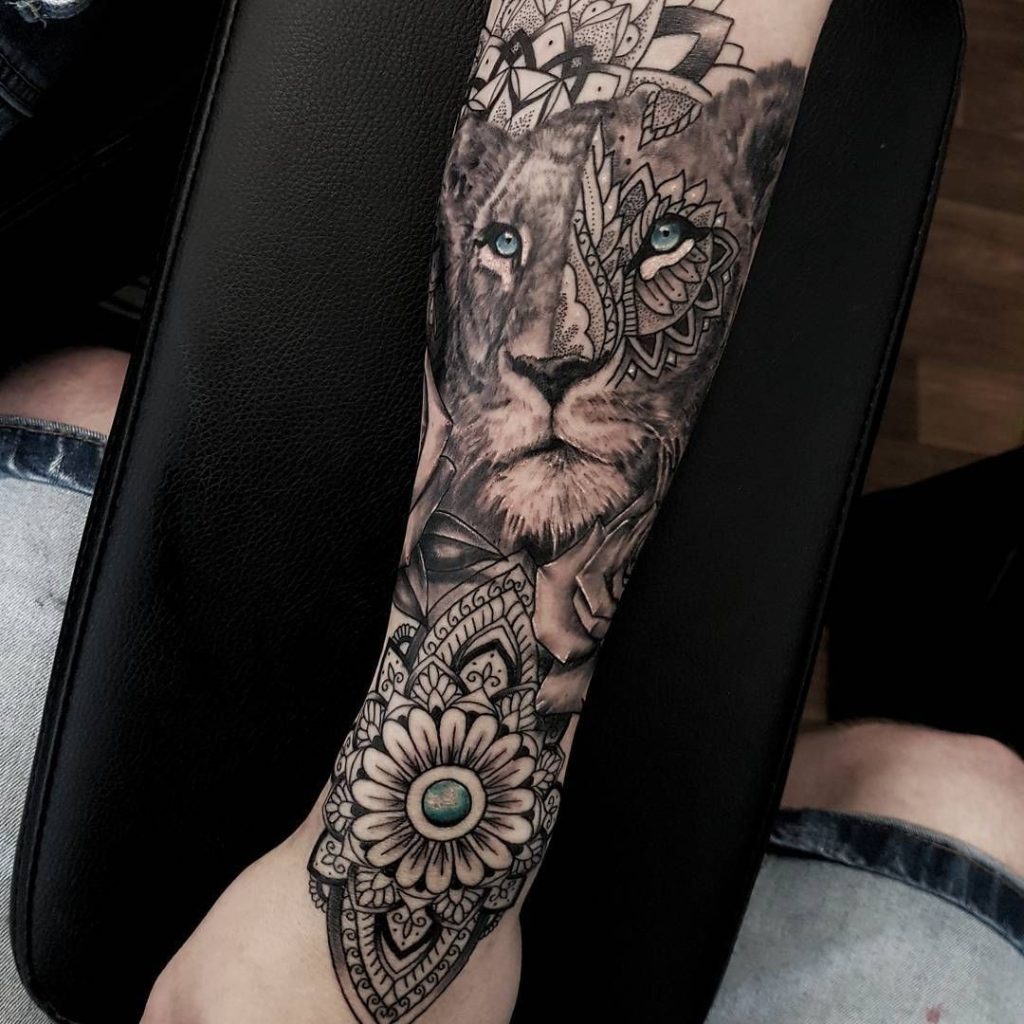 Lioness Tattoo 163
