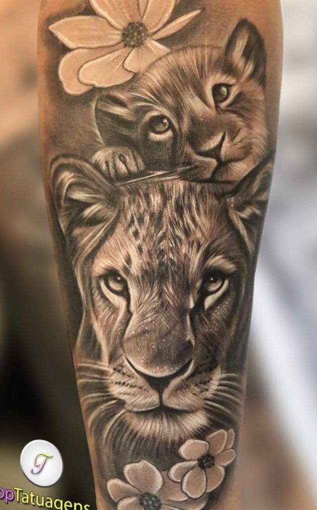 Lioness Tattoo 165