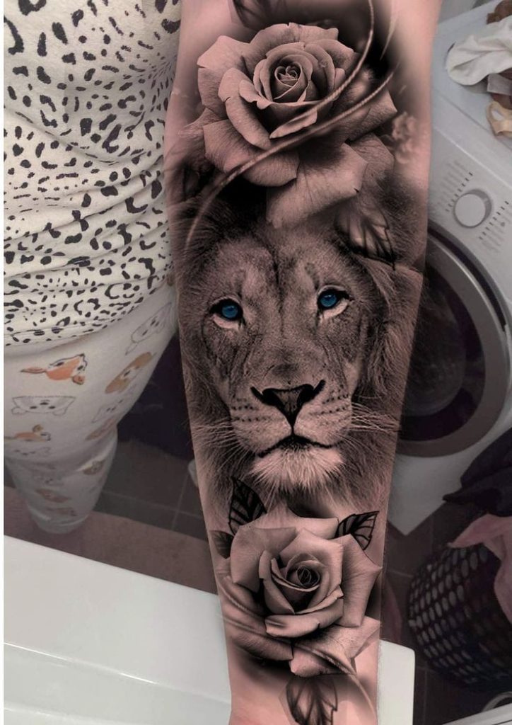 Lioness Tattoo 168