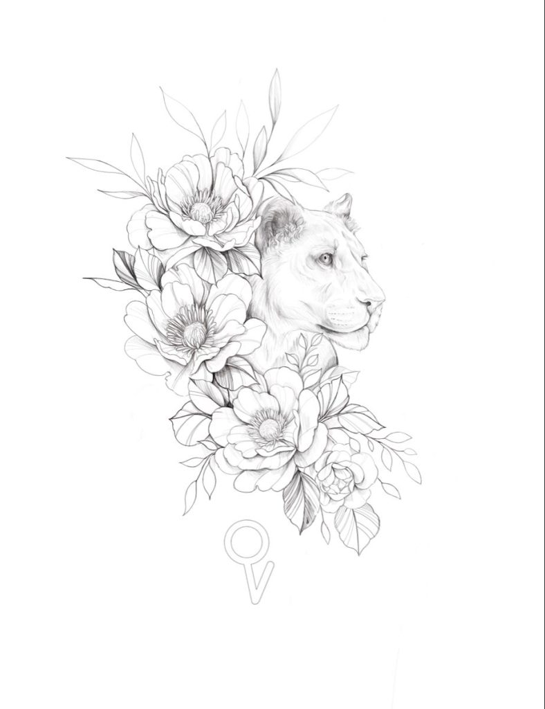 Lioness Tattoo 171