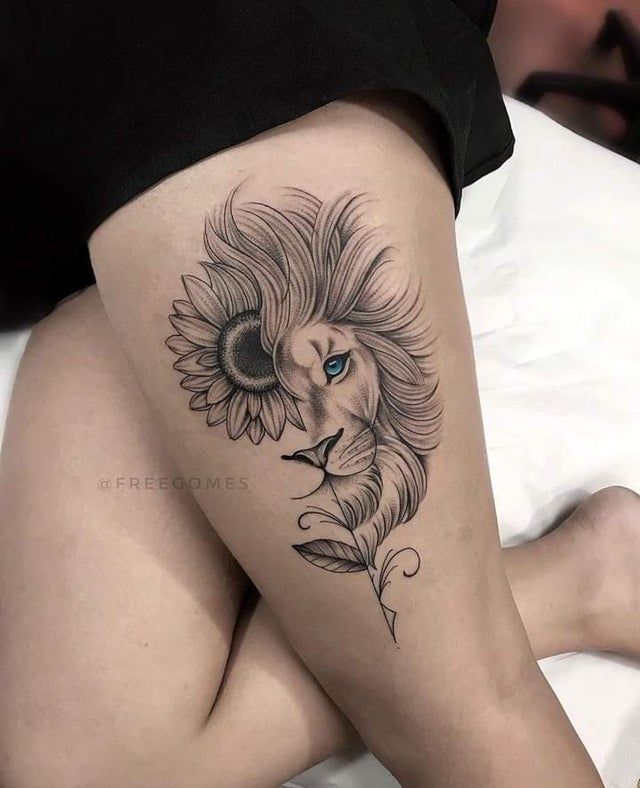Lioness Tattoo 174