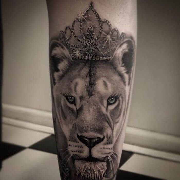Lioness Tattoo 175