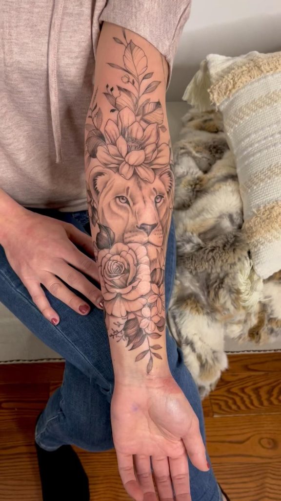 Lioness Tattoo 177