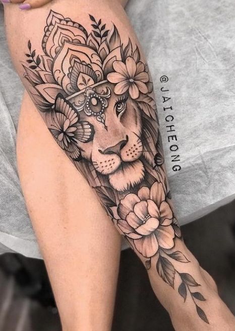 Lioness Tattoo 182