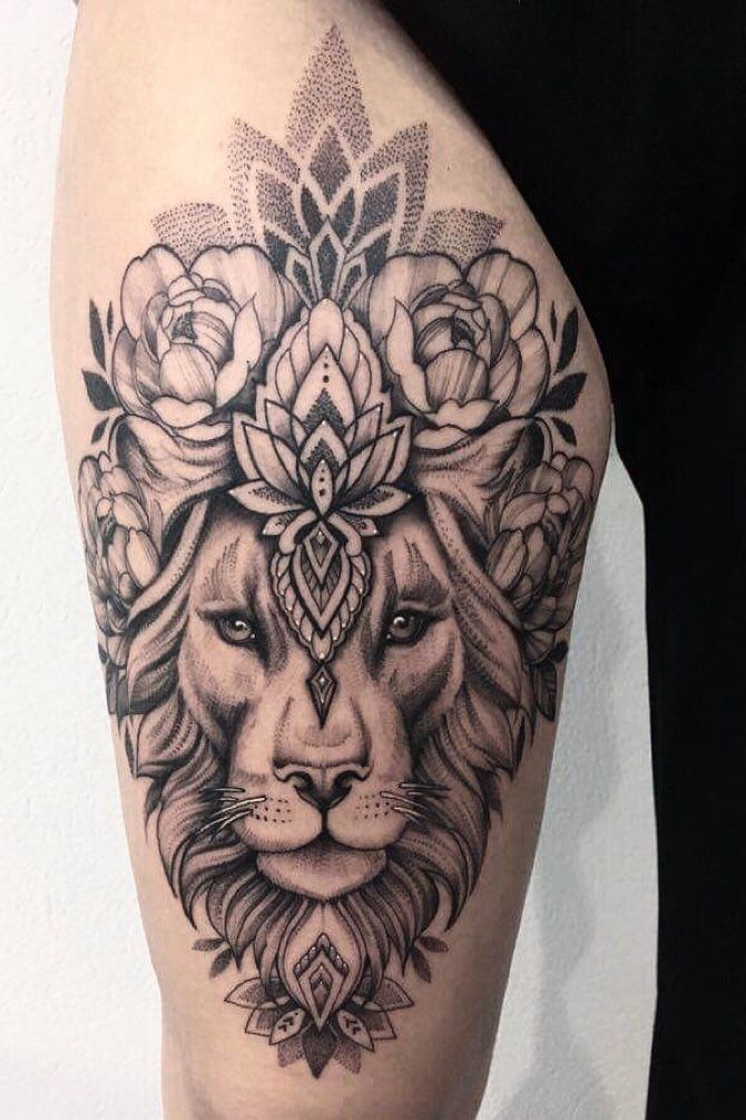 Lioness Tattoo 195
