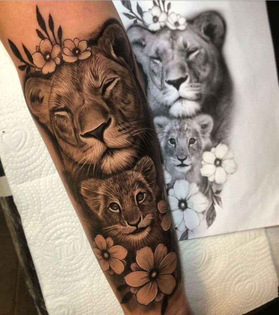 Lioness Tattoo 196