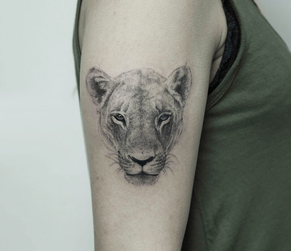 Lioness Tattoo 2