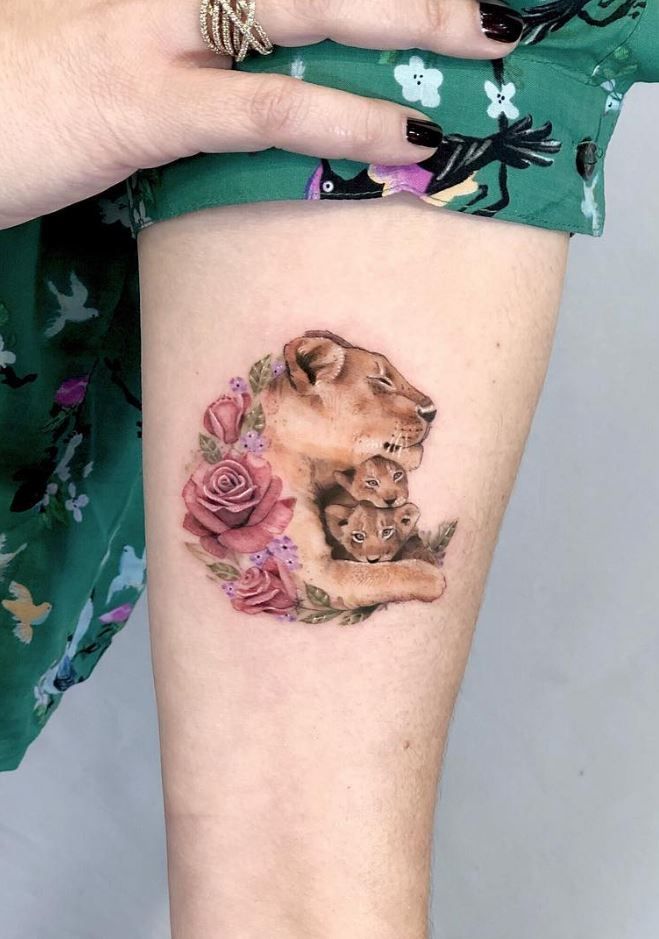 Lioness Tattoo 202