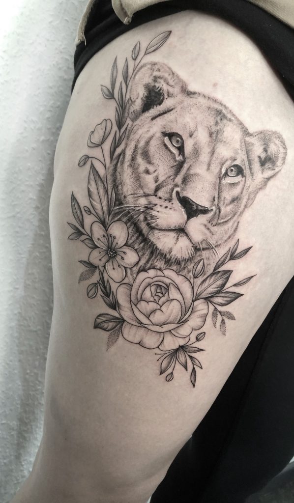 Lioness Tattoo 31
