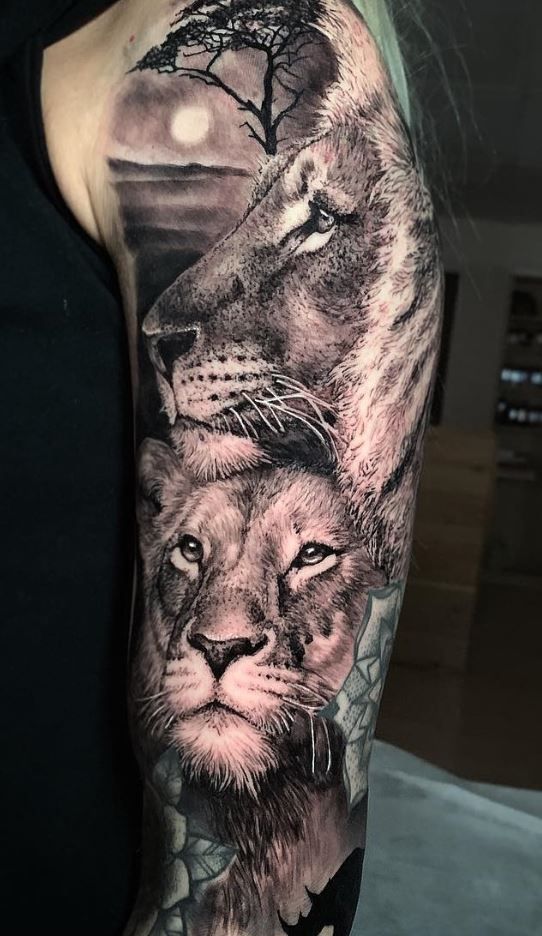 Lioness Tattoo 44