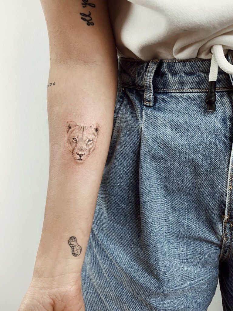 Lioness Tattoo 6