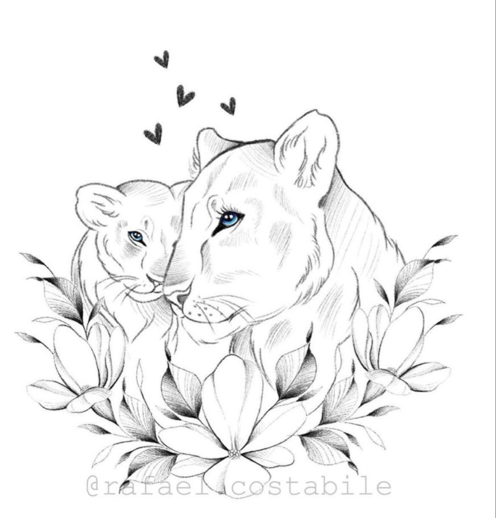 Lioness Tattoo 61