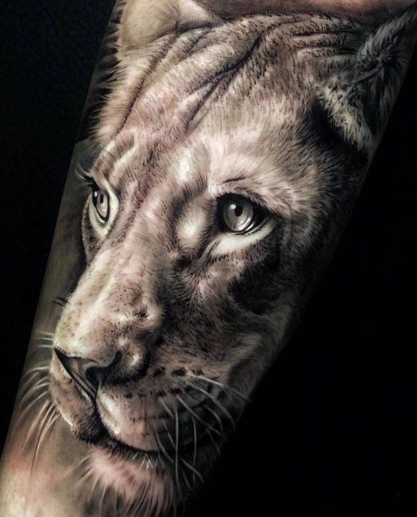 Lioness Tattoo 68