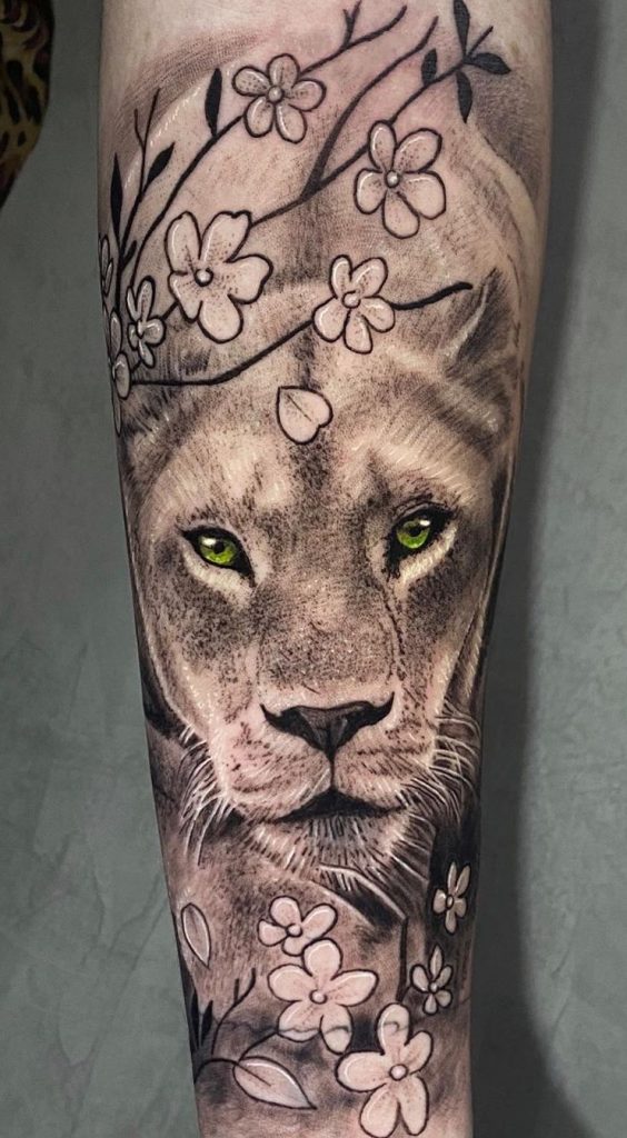 Lioness Tattoo 72