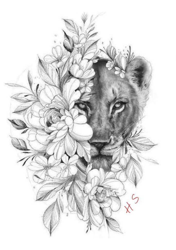 Lioness Tattoo 74