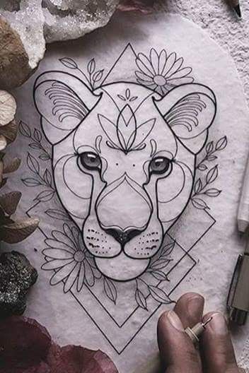 Lioness Tattoo 8