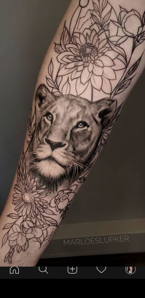 Lioness Tattoo 84