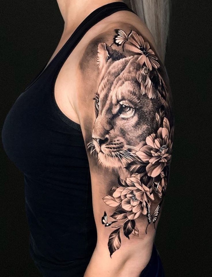 Lioness Tattoo 90