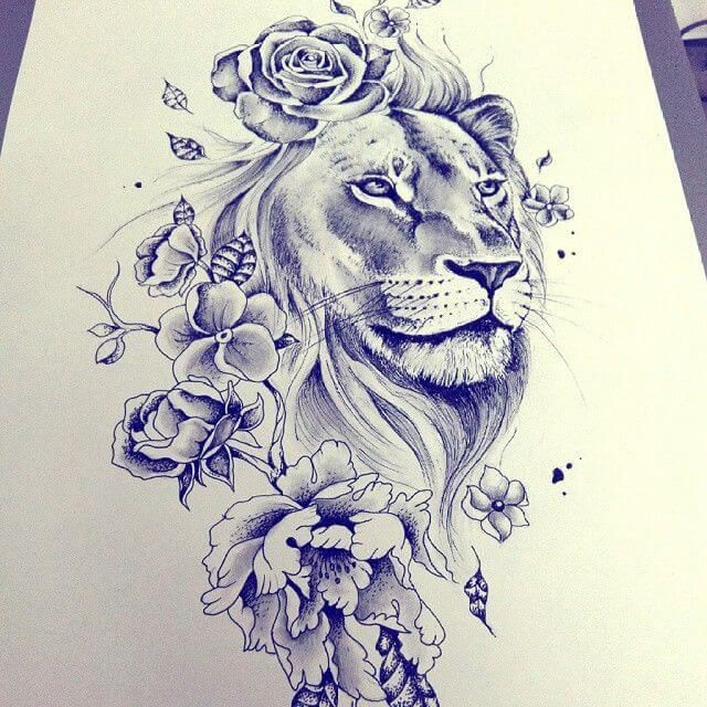Lioness Tattoo 93
