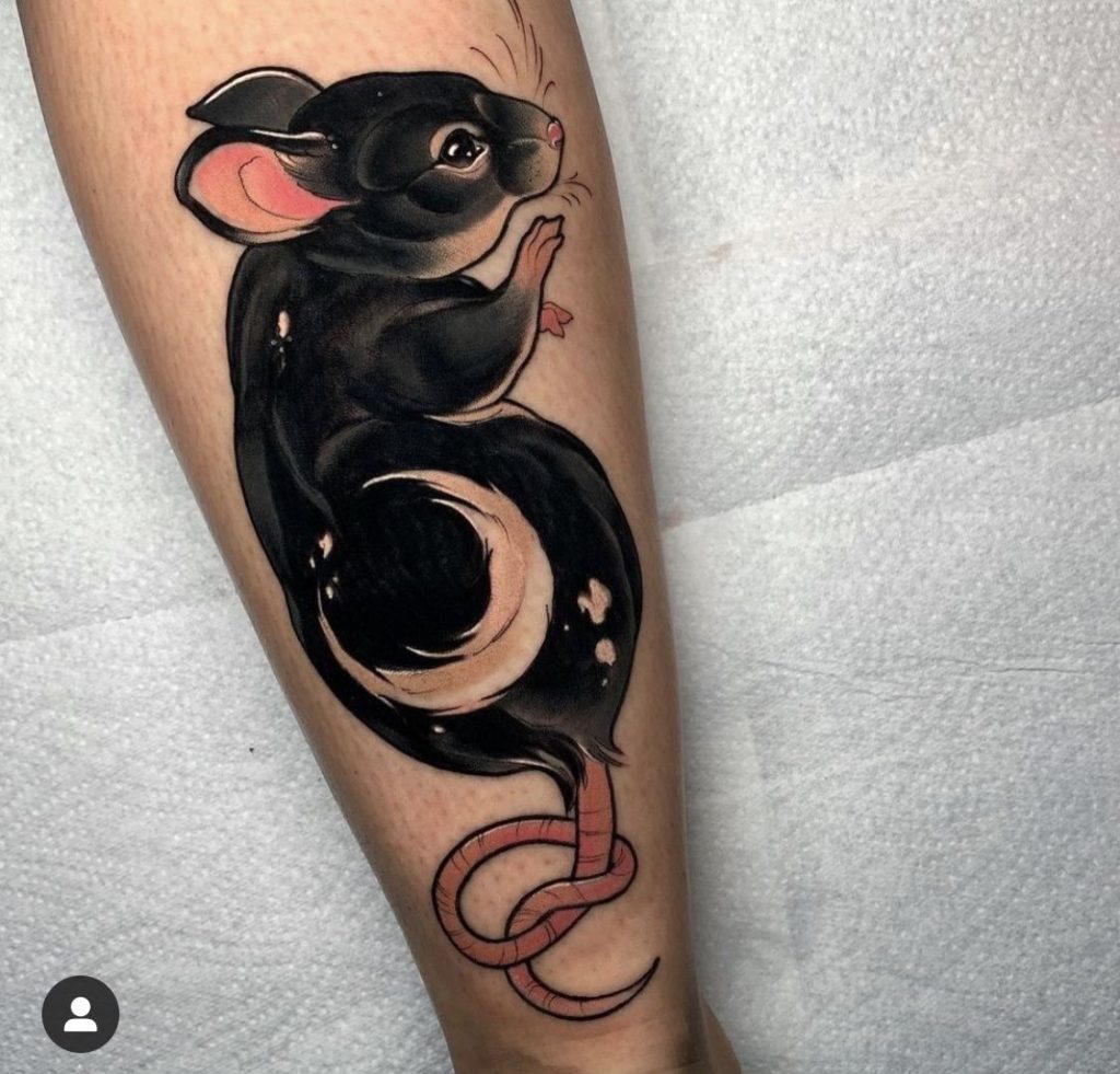 Mouse Tattoo 132