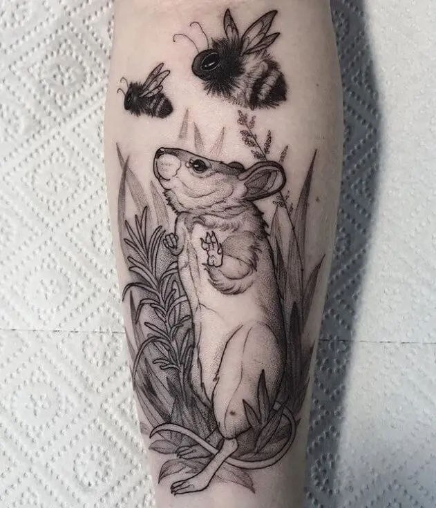 Mouse Tattoo 14