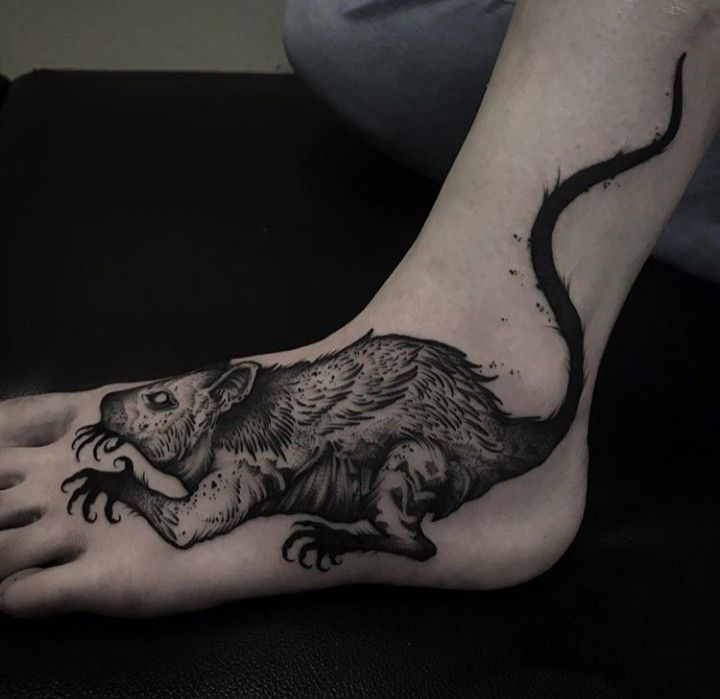 Mouse Tattoo 158